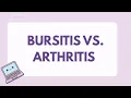 NP Exam Prep How to Tell the Difference Between Bursitis and Arthritis