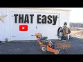 UNDERGROUND POWER 100 amp sub panel for metal building Dream Garage build Ep 9