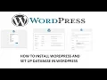 How to Install WordPress and Setup Database