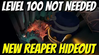 Get Into New Reaper Hideout Area Without Level 100 Season 8 Sea of Thieves