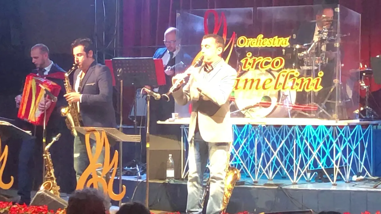 SBIRULINA polca per orchestra. Musica di Tiberio Marani.