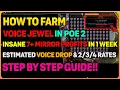 HOW TO FARM For Voice Megalomanic Jewels In POE 2 Costs Profits Breakdown