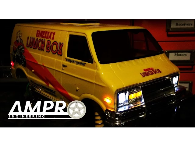 Tamiya Lunchbox Dodge Van Light Lens Set video thumbnail