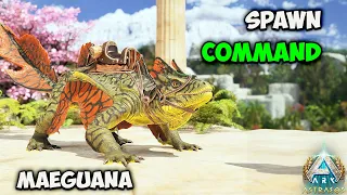 Maeguana Spawn Command How To Summon MAEGUANA in ARK Ascended ASA