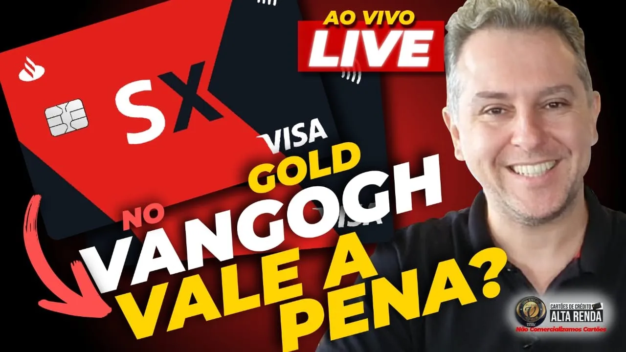 ????AO VIVO: SANTANDER "SX VISA GOLD" OS BENEFICÍOS DESTE CARTÃO, VALE A PENA OU NÃO ESTE CARTÃO?