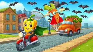 بستان المعرفة كرتون اطفال ـ سحبة الخفافيش ـ جميل جدااااا ـ جزرة الخارقة ـ رااائع جدااا 