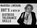 DBT s 3 Sets of Distress Tolerance Skills MARSHA LINEHAN