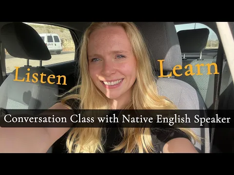 English conversation class with Native English speaker | Learn English with comprehensible Input |