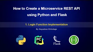 Build a Login service using Python Flask Framework - Part