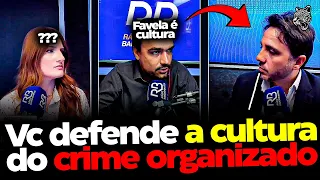 RENAN SANTOS DISCUTE com RADIALISTA sobre CULTURA da FAVELA