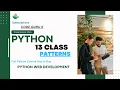 Day 14 PATTERN PROGRAMS IN PYTHON Python Pattern Programs Python Full Course For Beginners