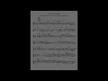 Let's Cool One - Jacob Chung's Tenor Saxophone Solo Transcription