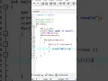Numerical X Pattern in C Program