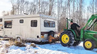 Frozen, Broken, and Buried - The Story of Saving a Motorhome in Alaska!