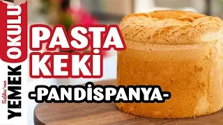 Kabardıkça Kabaran Sünger Sade Kek Tarifi. 