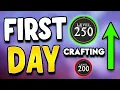 New World Crafting Guide 200-250 All Professions - Farm Now