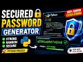 Generate Secure Passwords Using Python Beginner Project