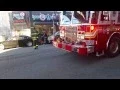 FDNY Engine 283 goes on a run for a person hit by a car