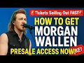 Morgan Wallen 2026 Tour Presale Guide How to Get Still The Problem Tickets Before They Sell Out