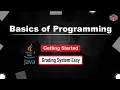 Grading System Module Getting Started In English Java - 4