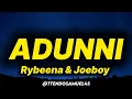 Rybeena & Joeboy - Adunni (lyrics)