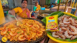 Prawns Wali Maggi I Pondicherry Street Food