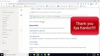javascript info The Modern JavaScript Tutorial 2 16 JavaScript specials