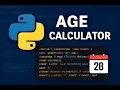 Age Calculator in Python Years Months and Days