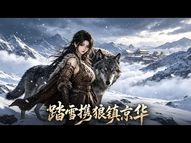 AI漫劇 踏雪携狼镇京华 杀完仇人登完基转头又去夺神权