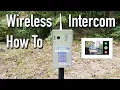 GBF Wireless Gate Intercom With Keypad - Review and Installation