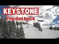 Skiing The Outback at Keystone Resort in Colorado