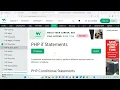 RoomB202 Web Application PHP Control Statement Week5