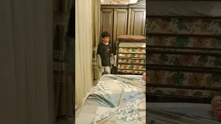 تحدي تغيير الملابس مع علي 