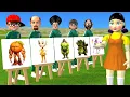 Download Lagu Scary Teacher 3D vs Squid Game Brainrot Character Color Changing Drawing Challenge Who's Win