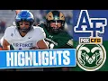Lagu Air Force Falcons vs. Colorado State Rams Highlights | FOX College Football