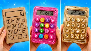 Popular Student Hacks! 🎒🎨 Genius Art Ideas & DIY School Tricks