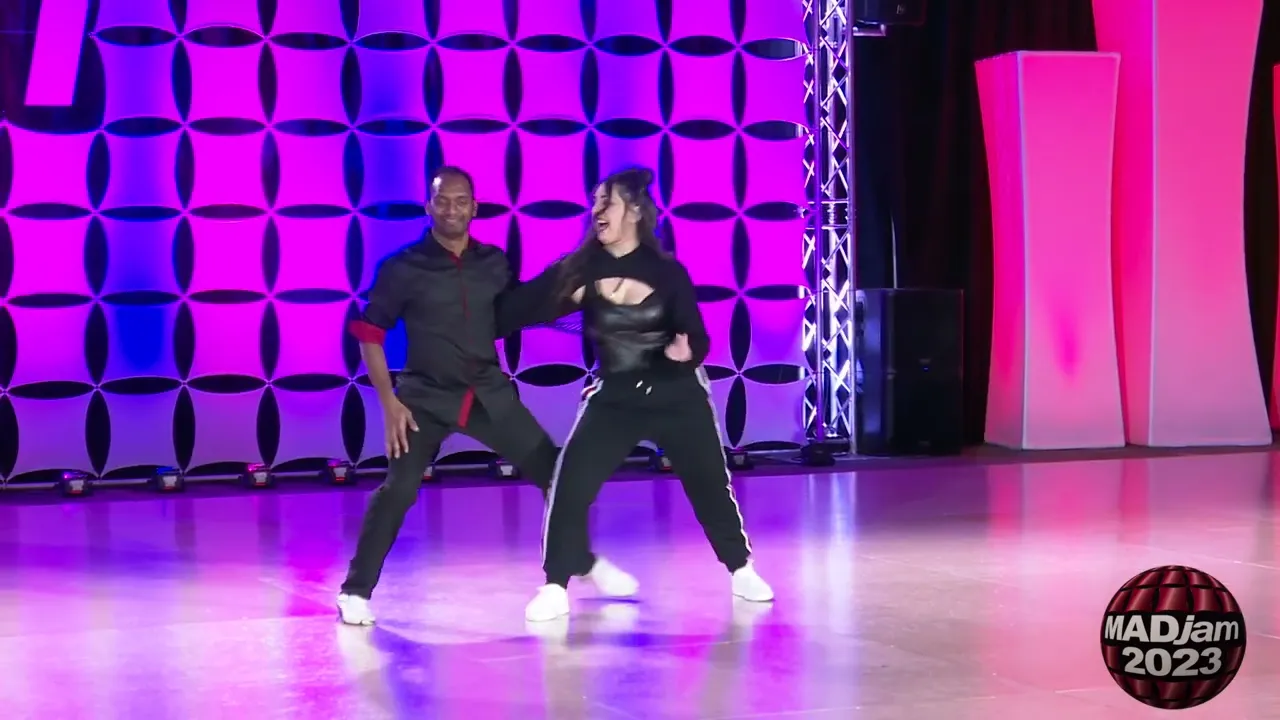 MADjam ProAm Spotlight Harish Kommineni with Ariel Peck