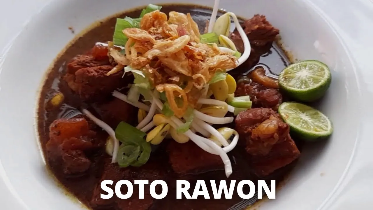 Resep Soto Rawon Makanan Khas Jawa Timur Resep Soto Rawon Makanan Khas Jawa Timur