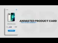 Animated Product Card using HTML CSS and JavaScript Haptimorphism Ecommerce Card Neumorphism CSS
