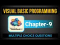 Visual Basic Programming Chapter 9 Class 8 MCQ