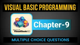 Visual Basic Programming Chapter 9 Class 8 MCQ