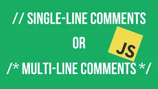 Software Developer Explains JavaScript Comments Best Practices - ES6