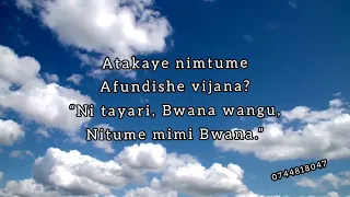 TENZI No 67 BWANA ULIYE WAITA 