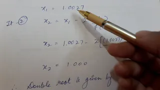 Numerical Methods Newton s Method for Multiple Roots Example