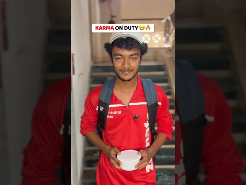 INSTANT KARMA DELIVERED 😂 Ft. Sukrut Deo (India's Got Latent) | Anmol Sachar | #Shorts #Comedy