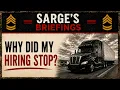 Why Did My Hiring Process Stop Sarge s Briefings
