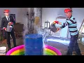 Air Pressure Experiment Crushing Cans And a Steel Drum