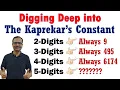 Kaprekar s Constant II Amazing Mathematics II Every 4-Digit Number Becomes 6174