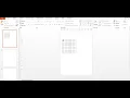 How to create sudoku grid blank page with power point