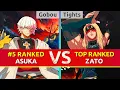Download Lagu GGST ▰ Gobou (#5 Ranked Asuka) vs Tights (TOP Ranked Zato). High Level Gameplay